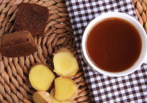 生姜红糖茶图片