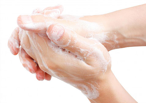 坏死性筋膜炎勤洗手预防传染图片
