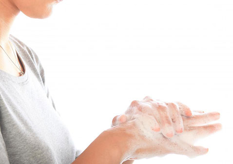 洗手可减少急性结膜炎传染图片