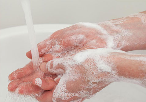 经常洗手预防眼睛结膜炎图片